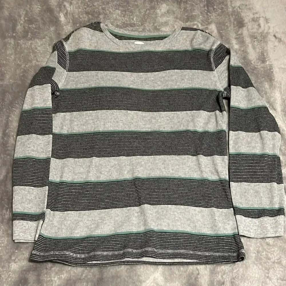 Old Navy Boy’s Long Sleeve Waffle Shirt